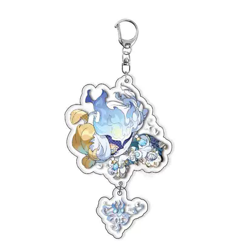 П pendant из акрила с двойной стороной рюкзака аксессуар