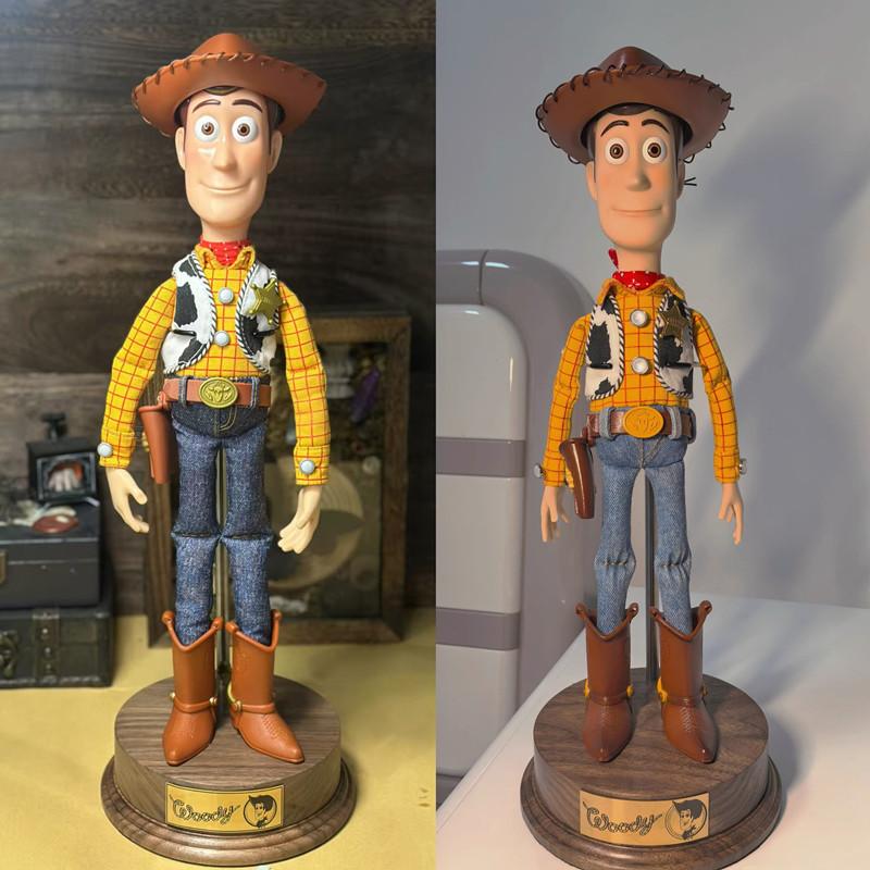 North American Black Walnut Wood Toy Woody from Toy Story Woody and Jessie Horse Stand Display Stand