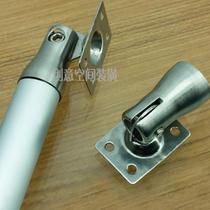 Stainless steel stair column movable shaking head accessories thickened stamping handrail bracket furniture accessories spot direct sale