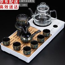Kung Fu tea set household lazy tea maker ceramic tea cup teapot tea tray multifunctional all-in-one tea maker