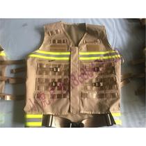 Emergency communication vest fire rescue vest uniform reflective vest safety officer vest rescue team vest customized