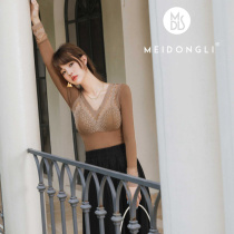 2022 Autumn and Winter New Style Fixed Cup Warm Vest Lace Fine Sheep Velvet No-Wear Underwear Bottoming Top