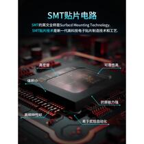 Ultra-thin one-touch screen silent 650-watt household LED wall type 86 silent touch panel single control switch