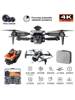 K6Max Three-Lens High-Definition Aerial Photography Drone Obstacle Avoidance Quadcopter Remote Control Aircraft Drone