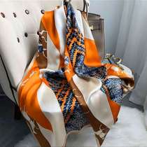 Silk scarves for women 2023 new high-end silk spring autumn and summer all-match shawls thin sun protection neck scarf neck protection fashionable scarf