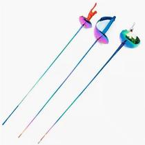 Fencing Competition Sword Childrens Adult Foil Epee Saber Sword Stainless Steel Electric Sword Can Participate in Competition Teenagers