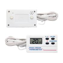 Kaitai freezer freezer thermometer dual temperature alarm indoor and outdoor digital display electronic household medicine box refrigerator thermometer