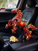 Internet Celebrity's Same Model of Red Rabbit War Horse Building Block Model, Difficult Puzzle Assembly Toy for Boys Aged 8-12, New Year's Gift
