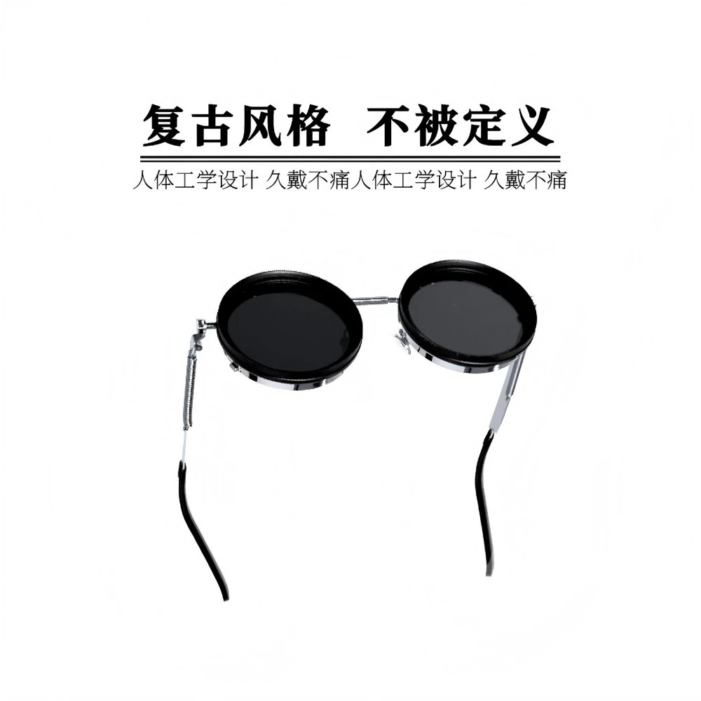 Adjustable glasses handmade solar-powered