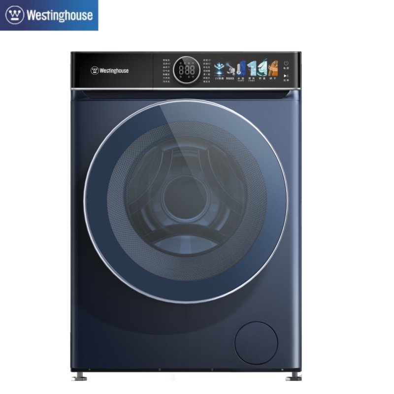 西屋（Westinghouse）全自动滚筒洗烘一体洗衣机一级能效 WD1012WD星空蓝 12KG洗涤/8KG烘干