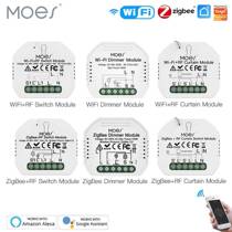 Moes Smart ZigBee WiFi Switch Module Dimmer Curtain Switch S