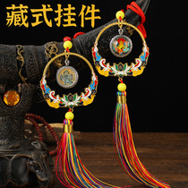 Germany and Japan imported technology Buddha statue car hanging belt tassel multi-style pendant car pendant car pendant car pendant