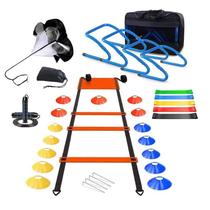 Speed ​​agility ladder training set football logo disc agility circle hurdle resistance umbrella outdoor sports fitness equipment