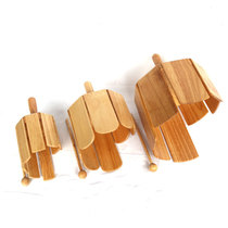 Multi-sound tube Orff percussion instrument childrens wooden eight-sound tube 10cm16cm22cm oak sound tube
