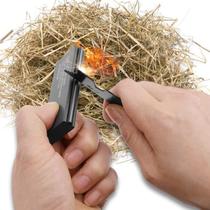 New American style fire stick magnesium bar magnesium block and flint survivalist outdoor survival magnesium fire block