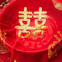 Wedding supplies bag pot gauze red gauze scarf mesh cornucopia red wedding bride red hijab transparent gauze bride