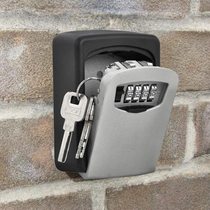 Source of supply wall-mounted outdoor metal password padlock key box storage box with logo printable