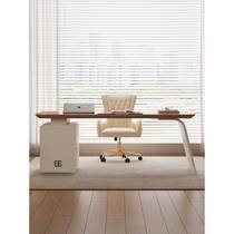gy solid ancient wood desk style light luxury modern stroke office desk home designer model cream 88888078 high