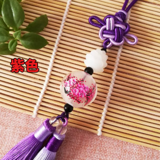 Internally painted snuff bottle chinese knot car pendant rearview mirror decoration hanging m-style pendant handmade new year gift