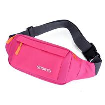 Outdoor sports running waist bag for men and women multifunctional large-capacity crossbody bag fashionable and trendy waterproof mobile phone waist bag