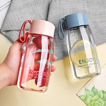 Internet celebrity water cup summer compact and portable plastic anti-fall and good-looking female student high temperature resistant male gift cup