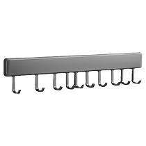 No punching kitchen hook rack hanging rod wall hanging multi-functional kitchen utensils strong adhesive hanging rack spoon shovel storage rack
