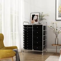 Drawer-type storage cabinet multi-layer bucket cabinet bedroom snack cosmetics cart floor-standing storage rack living room storage cabinet