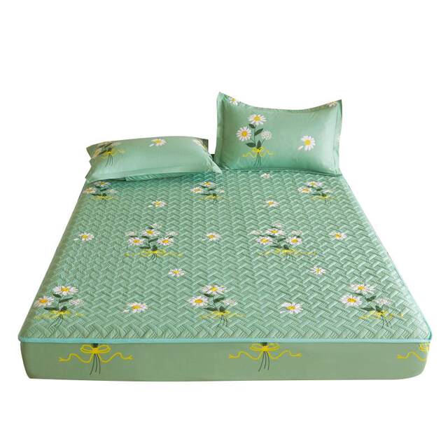Class A waterproof wet cover single piece cotton thickened Simmons mattress protective cover dustproof sheet bed cover bed cover