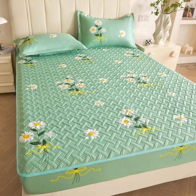 Class A waterproof wet cover single piece cotton thickened Simmons mattress protective cover dustproof sheet bed cover bed cover