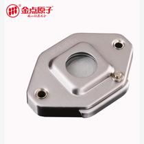 Gold dot atomic stainless steel cat eye anti-theft device cat eye protector cat eye protective cover professional anti-cat eye theft