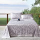 Bamboo fiber ice silk mat three-piece set washable foldable bed cover style summer T linen bed sheet air conditioning mat