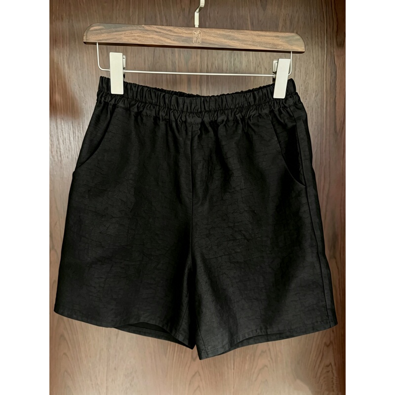 Xunran Tangxian Turtle Pattern Xiangyun Silk Shorts
