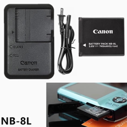 Canon A3000 A3100 A3200 A3300은 카메라 NB-8L 배터리/충전기/데이터 케이블입니다.