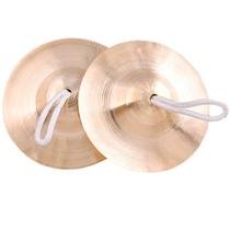 Beijing cymbal 15cm ring small Beijing cymbal stage opera 17cm water cymbal performance waist drum cymbal 19cm gong and drum cymbal performance