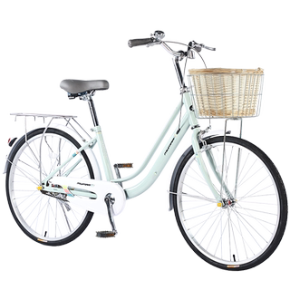 牧马人自行车女式24/26寸城市上班通勤淑女复古学生男女单车