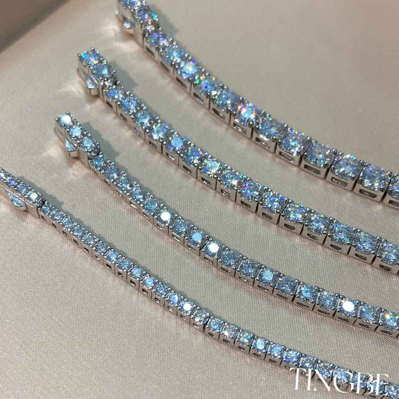 Full Diamond Moissanite Imitation Diamond Bracelet for Women, 925 Sterling Silver Tennis Chain, Light Luxury Niche High-End Design Jewelry for Men Full Diamond Moissanite Imitation Diamond Bracelet for Women, 925 Sterling Silver Tennis Chain, Light Luxury Niche High-End Design Jewelry for Men