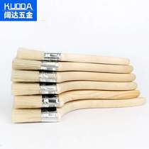 Thickened 1-8 inch wooden handle paint brush pig brush beauty seam agent brush barbecue brush tool paint brush