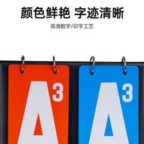 Special scoreboard for egg beating egg card scorer scorer poker card flipping card scorecard scoreboard