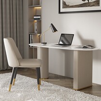 Light luxury slate table room desk Italian modern home bedroom work simple Juyou office table desktop computer table and chair