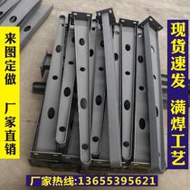 Customized awning steel beams fully welded corbel brackets steel structure glass awning beams stainless steel I-beam awnings
