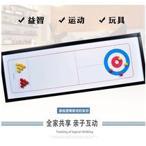 Curling table ice hockey table curling board game parent-child interactive toys spliced ​​curling set party leisure games