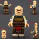 Three Kingdoms Minifigure Accessories: Lu Bu, Third-Party Zhao Yun Building Blocks, Five Tiger Generals Guan Yu, Ma Chao, Liu Bei, Zhang Fei Toys