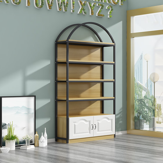 货架展示柜化妆品置物架陈列柜商品展H架陈列架美容护肤产品展示