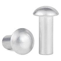 M2-M4M5M6 semi-round head solid aluminum rivet GB867 round head rivet knock aluminum rivet rivet