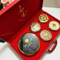 Ganoderma lucidum and ginseng gift box a great gift for Mid-Autumn Festival and New Year 5 pieces of deer antlers and deer whip slices nourishing high-end Northeast specialties