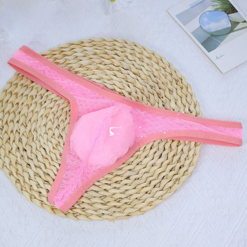 Lace Underwear for Men, Low-Waist, Transparent, Ultra-Thin Thong, U-Convex Pouch, Sports Fitness, Quick-Drying, Single Thong T-Pants for Men Lace Underwear for Men, Low-Waist, Transparent, Ultra-Thin Thong, U-Convex Pouch, Sports Fitness, Quick-Drying, Single Thong T-Pants for Men