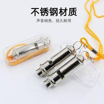 Referee Whistle Stainless Steel Police Whistle Survival Whis
