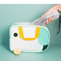 Umbrella storage bag waterproof umbrella cover foldable portable parasol moisture-absorbent portable storage bag wet umbrella bag