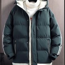 2024 Autumn Winter Down Jacket Mens Hooded Thickened Warm