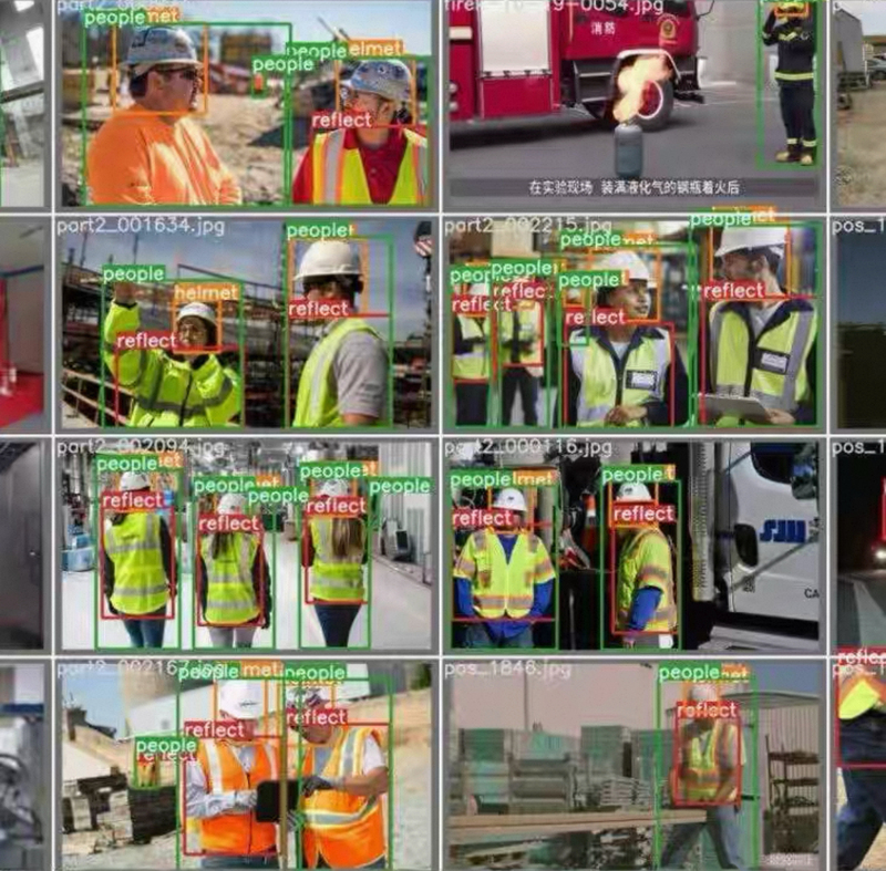Data Set for Target Detection: Construction Site Personnel Wearing Reflective Clothing, Not Wearing Hard Hats, Not Wearing Work Uniforms Yolo Data Set for Target Detection: Construction Site Personnel Wearing Reflective Clothing, Not Wearing Hard Hats, Not Wearing Work Uniforms Yolo